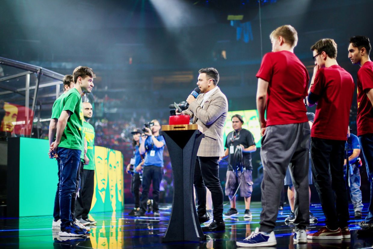 Подготовка к матчу всех звёзд на The International 2017