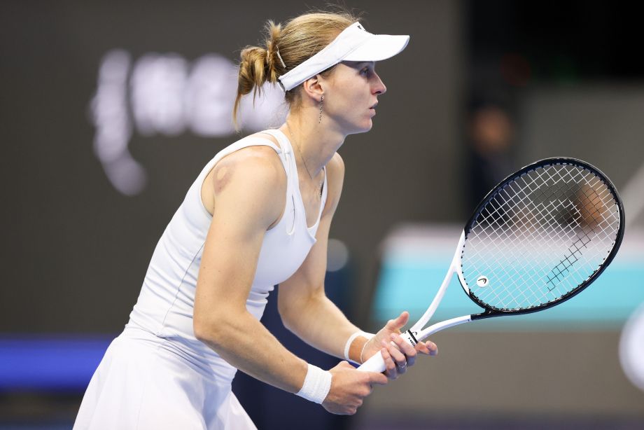Людмила Самсонова играет на турнире WTA-1000 в Пекине