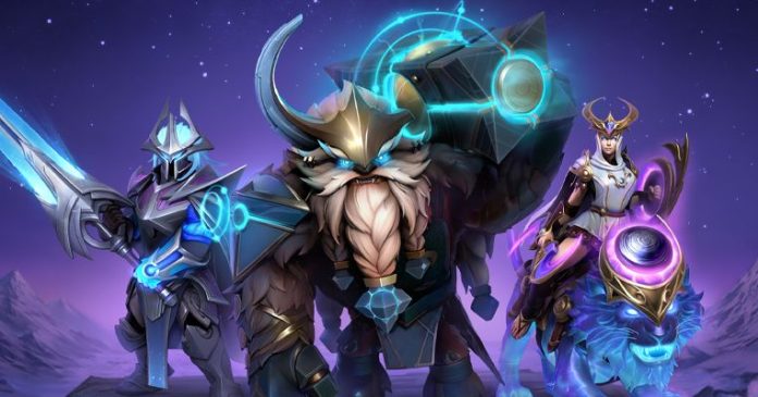 В Dota 2 вышла новая сокровищница с 17 сетами и арканой на Earthshaker, а также чемпионская капсула со стикерами Team Falcons