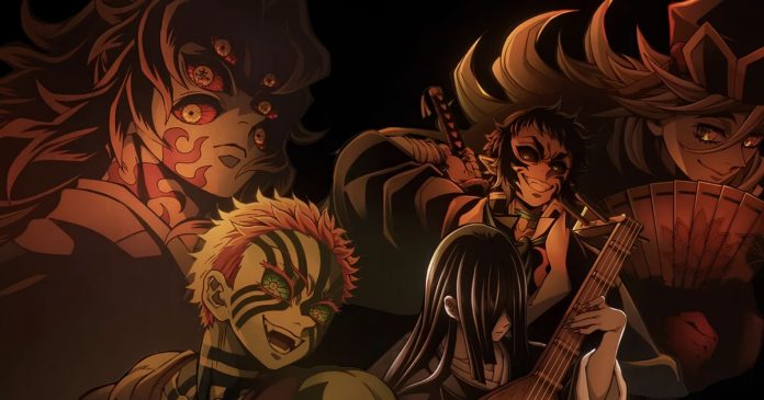 Все Высшие Луны из аниме «Клинок, рассекающий демонов»